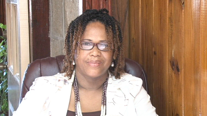 Mrs. Cynthia Grenyion Education Officer responsible for Artistic Development at the Department of Information on